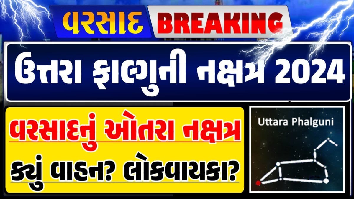 ઓતરા નક્ષત્ર, Otra Nakshatra, Utra Falguni Nakshatra, ઉત્તરા ફાલ્ગુની નક્ષત્ર, ઉત્તરા ફાલ્ગુની નક્ષત્ર ૨૦૨૪, ઉત્તરા ફાલ્ગુની નક્ષત્ર 2024, Magha Nakshatra, મઘા નક્ષત્ર, મઘા નક્ષત્ર ૨૦૨૪, Weather Forecast, પરેશ ગોસ્વામી, Ambalal Patel Weather Alert, Prediction of Paresh Goswami, Thunderstorm Forecast Change: Thunderstorm Forecast, Heavy Rain Forecast, Gujarat Rain Alert Gujarat Rain Forecast Whether News, વરસાદ આગાહી, અંબાલાલ પટેલ, પરેશ ગોસ્વામી, હવામાનની આગાહી, Gujarat Rain forecast, Utra Falguni Nakshatra 2024